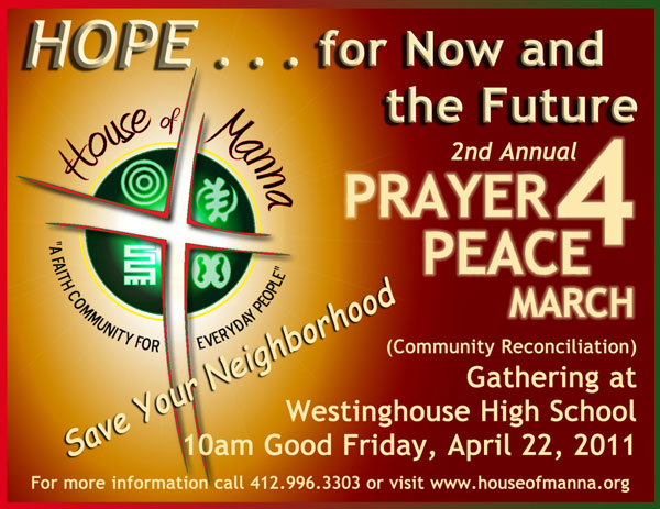 Watch the video footage of Prayers 4 Peace 2010