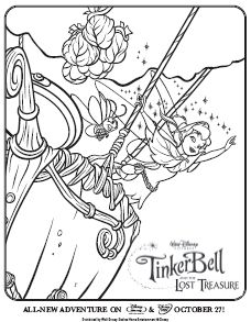 Tinker Bell Coloring Page