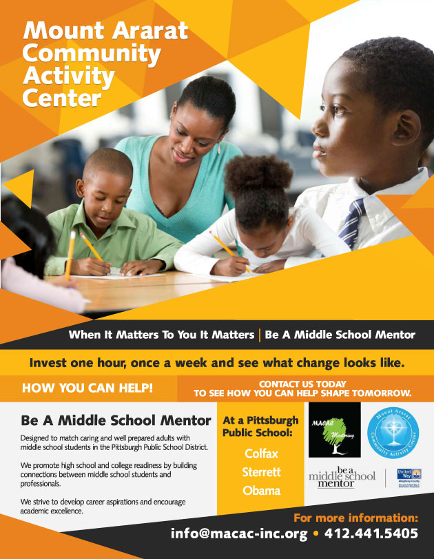 verden solnedgang Pump Mount Ararat Community Activity Center | Be A Middle School Mentor | The  Soul Pitt
